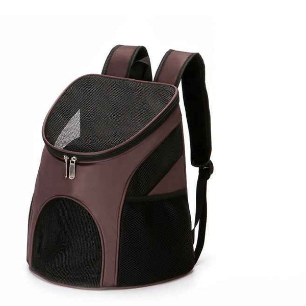 Breathable Pet Backpack Carrier for Cats and Small Dogs Outdoor Travel Comfort