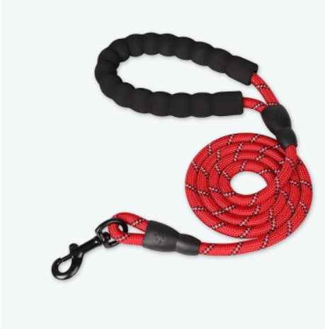 Reflective Dog Leash for Safer Night Walking and Control