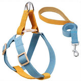 No-Pull Nylon Harness, Collar and Leash Set for Small Dogs
