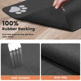 Absorbent Waterproof Pet Feeding Mat for Cleaner Dog Cat Mealtimes