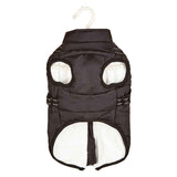 Warm Reflective Fleece-Lined Padded Dog Clothes for Winter Walks