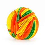 Foldable Snuffle Ball Puzzle Feeder for Dogs & Cats