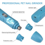 Electric Pet Nail Grinder and Polisher for Safe Claw Trimming