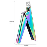 Stainless Steel False Nail Tip Cutter for Precise Manicure Shaping