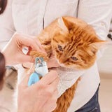 LED Whale Pet Nail Clippers for Safe Precision Grooming Sessions