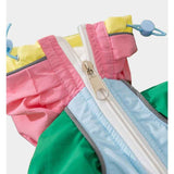 Waterproof Four-Leg Dog Raincoat Jumpsuit with Hood for Adventures