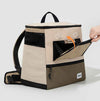 Shaded Ventilated Pet Backpack Carrier for Comfortable Travel Adventures