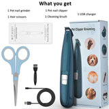LED Pet Paw Hair Trimmer for Precise Cat Dog Grooming