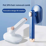 Pet Hair Removal Brush | Self-Cleaning Deshedding Comb for Dogs & Cats