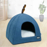 Soft Cozy Pet Bed for Cats and Small Dogs Comfortably Resting