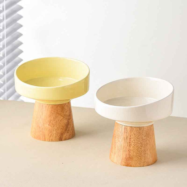 Ceramic Dining Bowl for Cats, Puppies, and Small Dogs