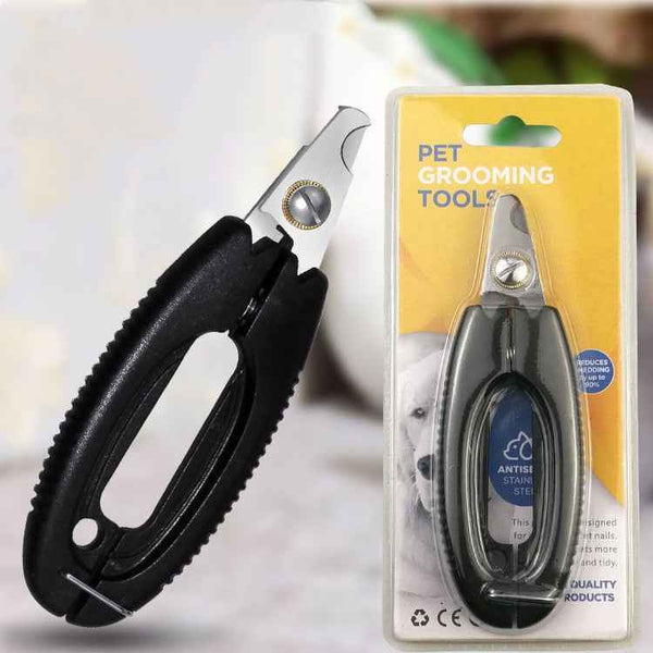 Stainless Steel Pet Nail Clippers for Safe, Precise Grooming