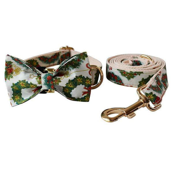 Elegant Butterfly Knot Metal Buckle Collar for Stylish Pet Outings