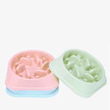 Slow-Feeding Anti-Choking Pet Bowl for Healthier Mealtimes