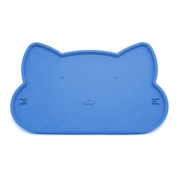 Waterproof Non-Slip Silicone Pet Feeding Mat for Cleaner Mealtimes