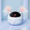 Automatic Laser Cat Toy – Robot Design (White/Pink/Blue)
