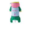 Waterproof Four-Leg Dog Raincoat Jumpsuit with Hood for Adventures
