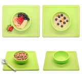 Strong Suction Silicone Pet Bowl for Cleaner Splash-Free Feeding