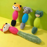 Durable Squeaky Dog Toy for Tough Chewing and Grinding Fun