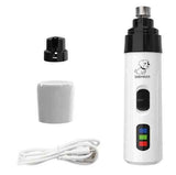 Electric Pet Nail Trimmer Set for Safe Cat Dog Grooming