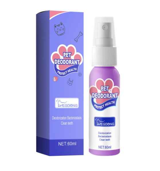 Antibacterial Pet Oral Spray for Fresh Breath Healthy Teeth and Gums