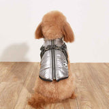 Warm Reflective Fleece-Lined Padded Dog Clothes for Winter Walks