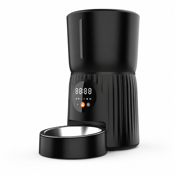 Smart Automatic Pet Feeder with Timed Remote Portion Control