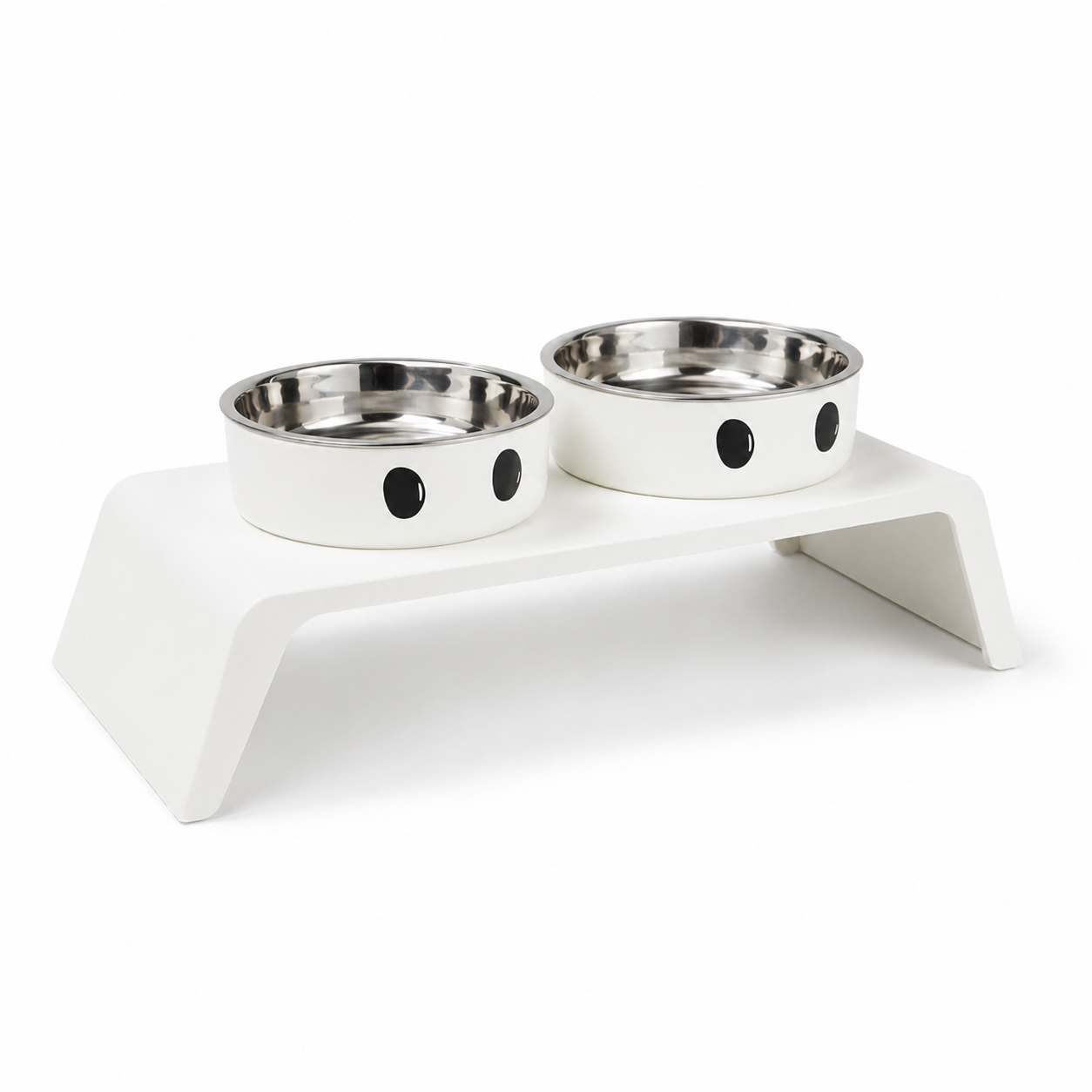 Double Bowl Stainless Steel Dog Bowl