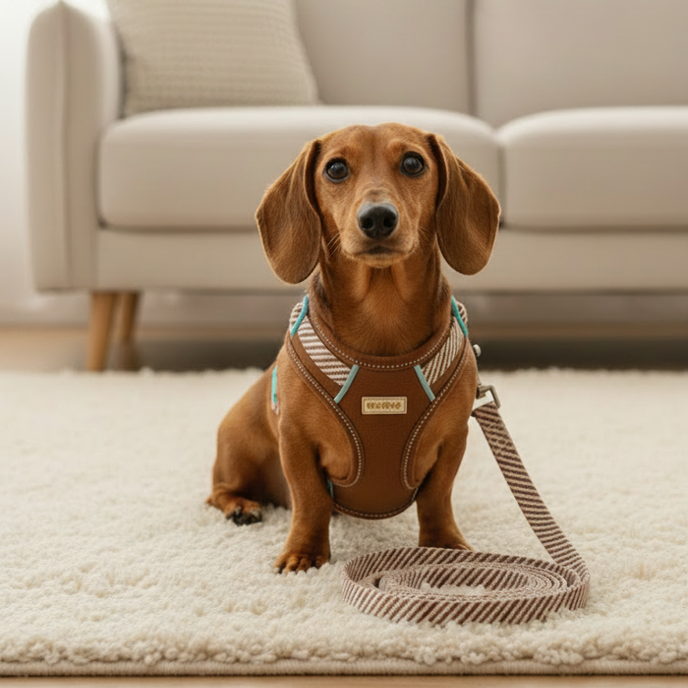 Adjustable Anti-Escape Dog Harness and Leash for Secure Daily Walks