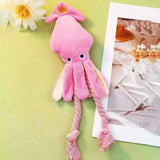 SnuggleTentacle™ Crinkle & Squeak Octopus Plush Toy