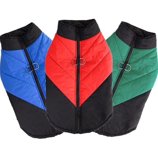 Winter Dog Jacket – Warm, Windproof & Waterproof Coat for Small to Large Dogs