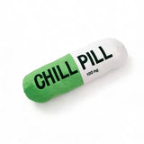 Pet Pill Capsule Plush Dog Chew Toy