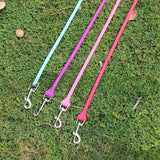 Silicone Dog Leash Pet Walking Lead for Outdoor Walks Running & Training