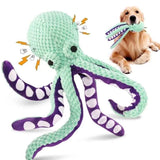 SnuggleTentacle™ Crinkle & Squeak Octopus Plush Toy