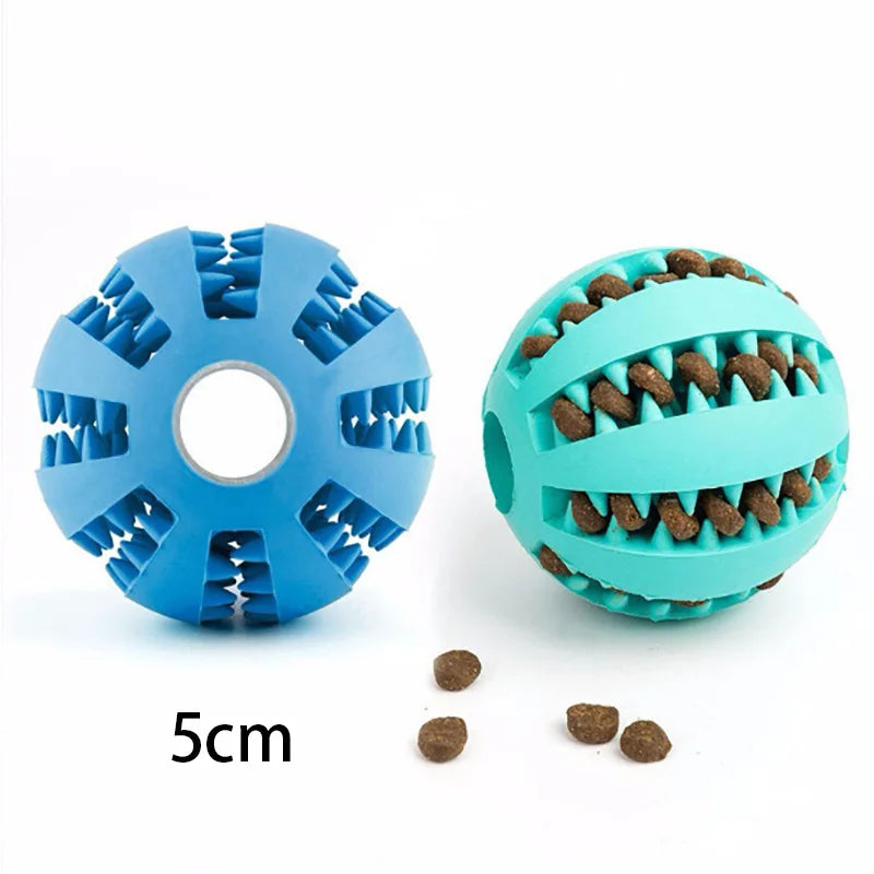 Rubber Ball Chew Toy for Dogs and Cats