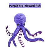 SnuggleTentacle™ Crinkle & Squeak Octopus Plush Toy