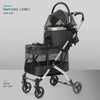 Double Decker Pet Stroller for Cats Dogs 2 Tier Detachable Folding Travel Cart