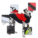 Winter Dog Jacket – Warm, Windproof & Waterproof Coat for Small to Large Dogs