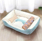 Large Square Dog Bed Soft Pet Nest Cat Puppy Mattress