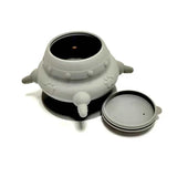 Silicone Pet Feeding Bowl with Suction Cup Portable Feeder for Cats & Dogs