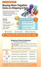 SnuggleTentacle™ Crinkle & Squeak Octopus Plush Toy