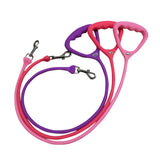 Silicone Dog Leash Pet Walking Lead for Outdoor Walks Running & Training