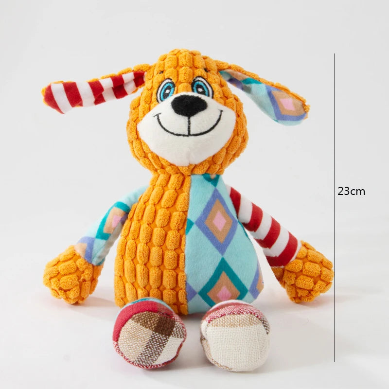 Cute Plush Squeaky Chew Toy for Dogs and Cats