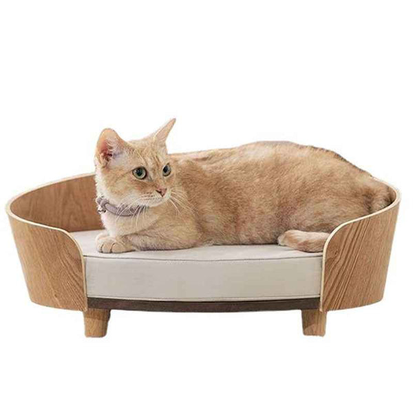 Wooden Pet Sofa Bed for Cats and Small Dogs