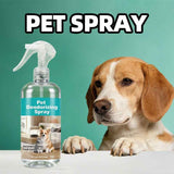 Natural Pet Deodorizer Spray Eliminates Odors and Freshens Home Instantly