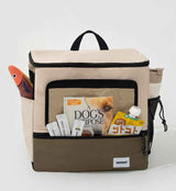 Shaded Ventilated Pet Backpack Carrier for Comfortable Travel Adventures