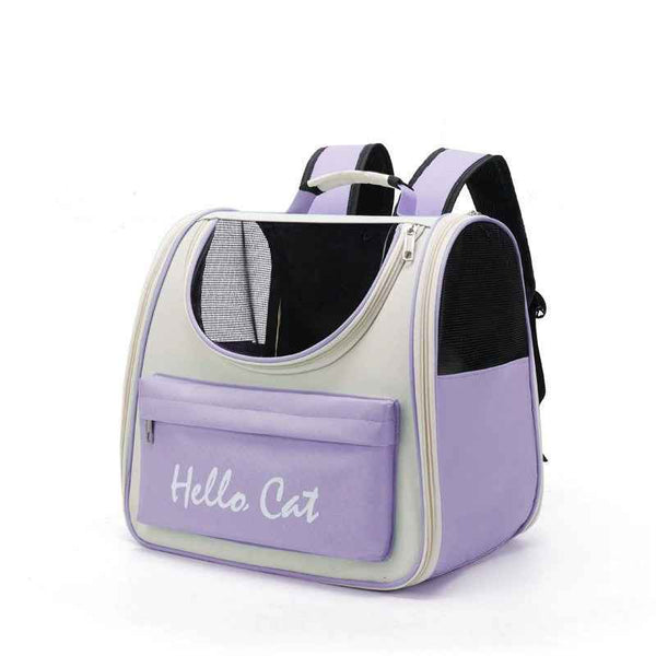 Breathable Portable Pet Travel Bag with Spacious Comfort