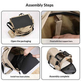 Foldable Detachable Pet Carrier Bag for Cats and Small Dogs Travel