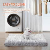 Rose Velvet Plush Dog Bed – Washable & Fluffy