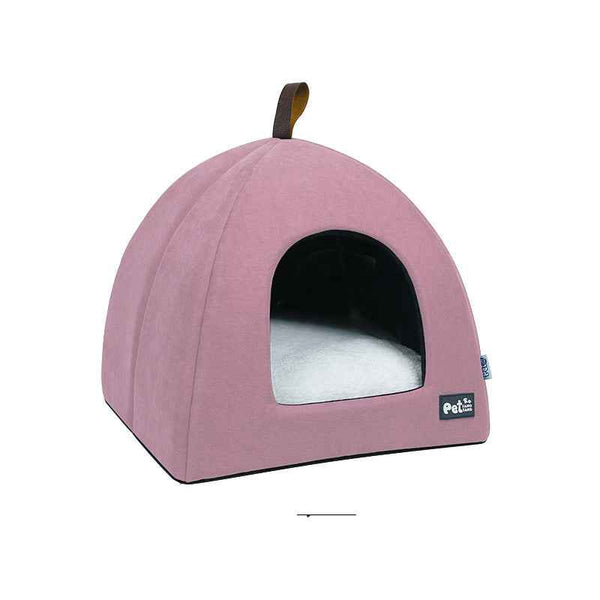 Soft Cozy Pet Bed for Cats and Small Dogs Comfortably Resting